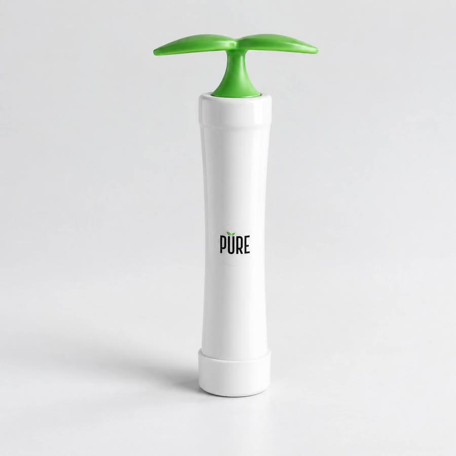 The MVP pump laid out with stainless steel wide-mouth lids