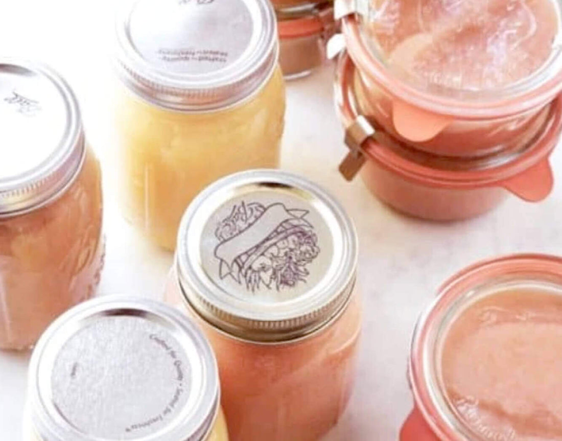 A bowl of homemade applesauce