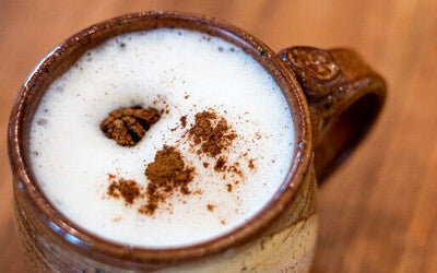 A cup of spiced chai tea