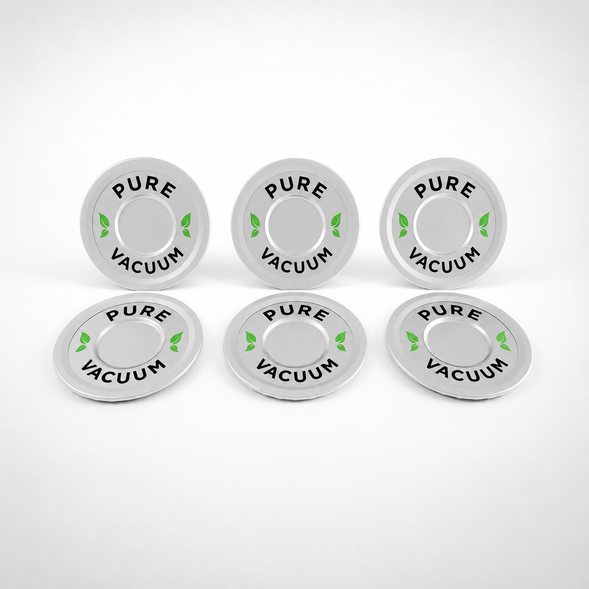 MVP Stainless Steel Mason Jar Lids (6pk)