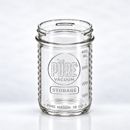 Drip Free Mason Jar - 16oz - 6pc - Wide