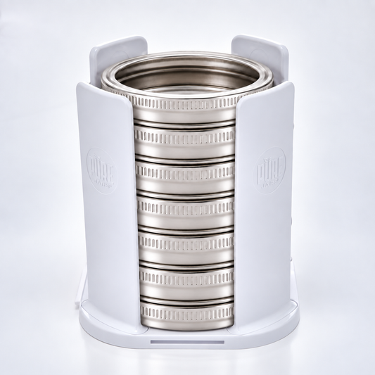 Organizer w/ Stainless Canning Bands - Wide
