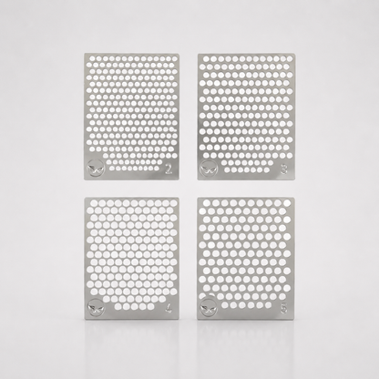 PURE Stainless Steel Food-Grade Grid Plates