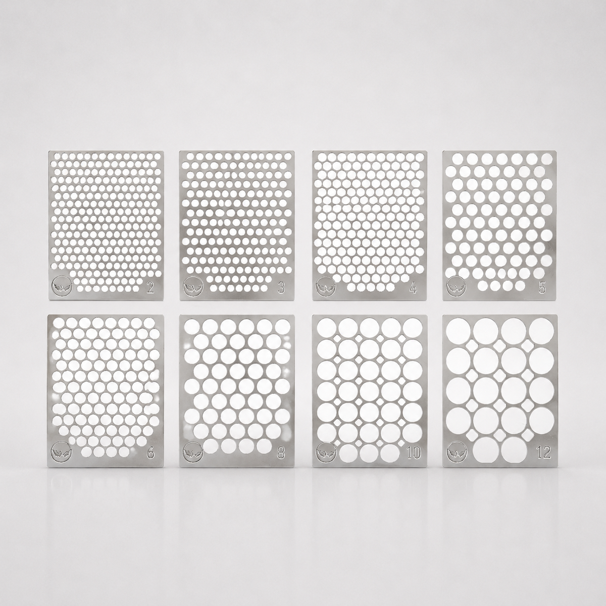 PURE Stainless Steel Food-Grade Grid Plates