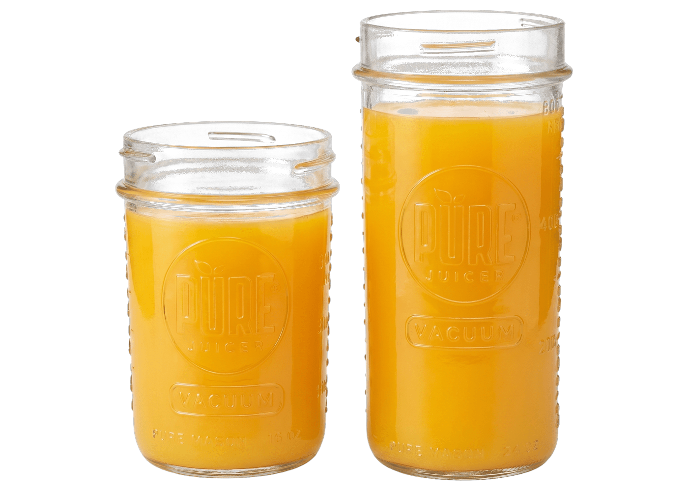Concept image of the upcoming PURE 16 oz and 24 oz wide-mouth jars